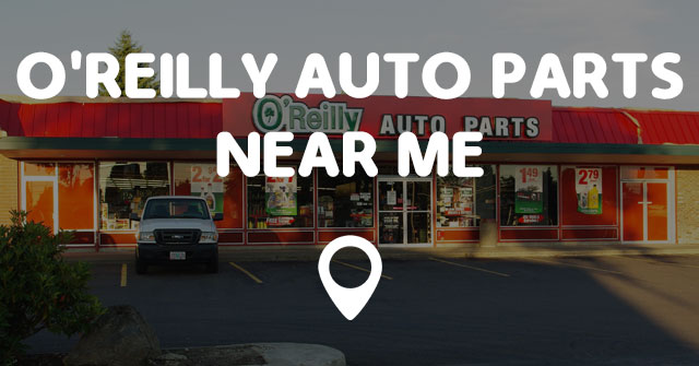 Auto Parts Near My Location