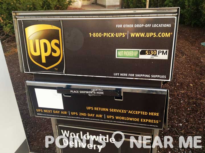 UPS DROP OFF NEAR ME - Points Near Me