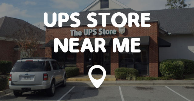 UPS STORE NEAR ME - Points Near Me