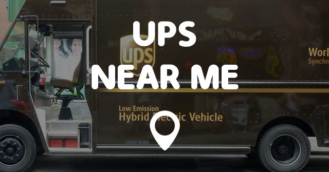 UPS NEAR ME - Points Near Me