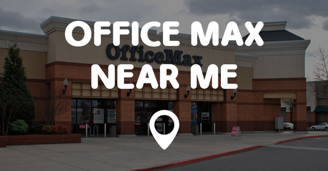 Office Max Near Me Cover 