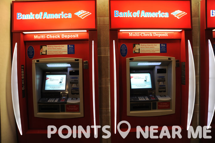 24 hour atm bank of america near me