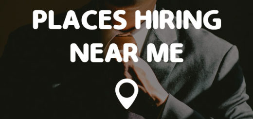 places that are hiring near me