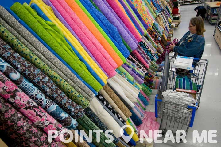 FABRIC STORES NEAR ME - Points Near Me