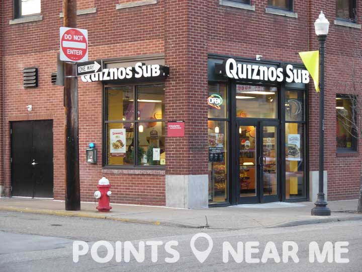 QUIZNOS NEAR ME - Points Near Me