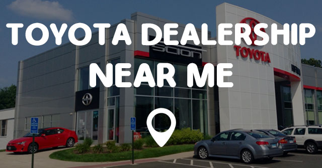 Toyota Dealership Map