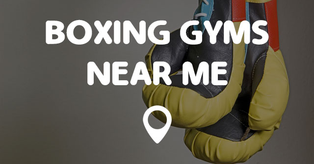 Boxing Gyms Near Me Cover 